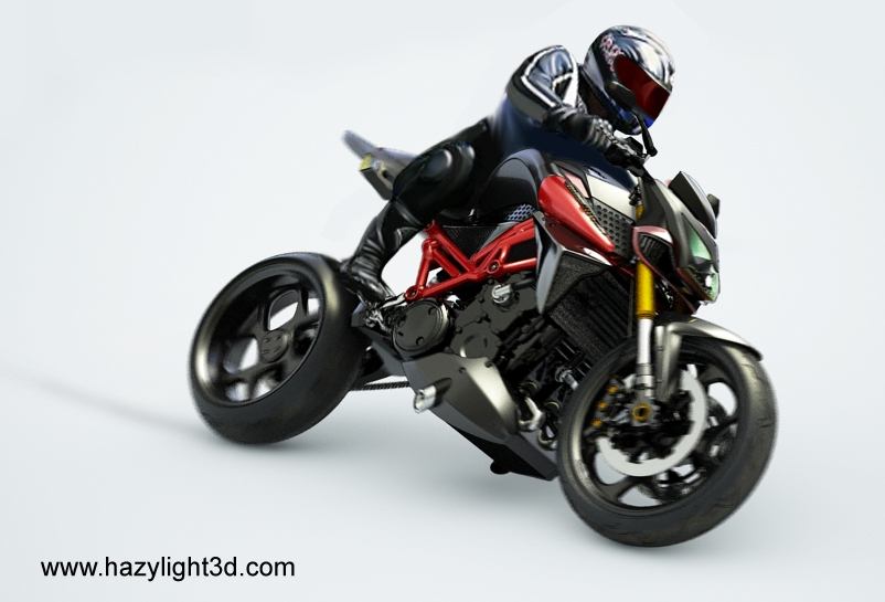 Design3D hazylight3D prototype moto